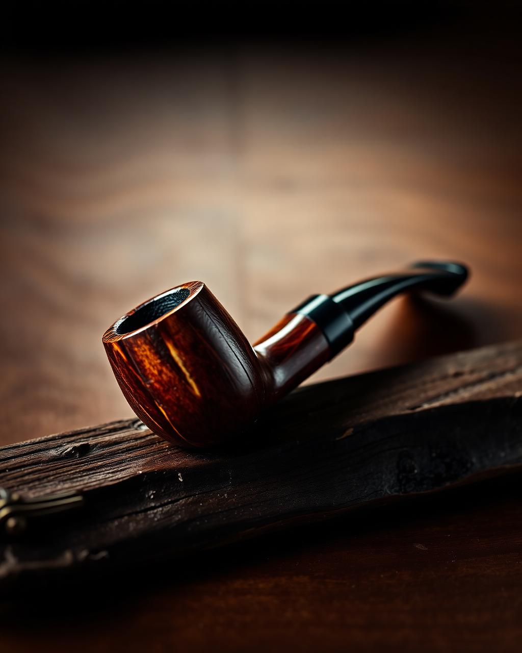 Classic briar pipes